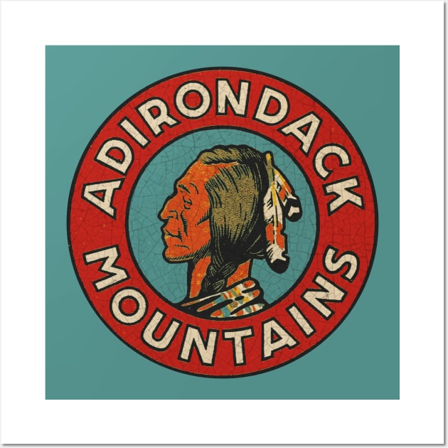 Adirondack Mountains Wall Art by Midcenturydave